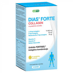 Uztura bagātinātājs ar greipfrūtu aromātu Dias Forte Collagen, 30paciņas cena un informācija | Vitamīni, preparāti, uztura bagātinātāji labsajūtai | 220.lv