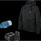 Darba džemperis ar kapuci Bosch, melns cena un informācija | Darba apģērbi | 220.lv