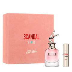 Набор для женщин Jean Paul Gaultier Scandal EDP: парфюмированная вода, 80 мл + мини-спрей, 20 мл. цена и информация | Женские духи Lovely Me, 50 мл | 220.lv