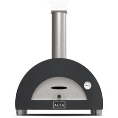 Печь для пиццы Alfa Forni Moderno 1, 60х50 см, черная цена и информация | Грили | 220.lv
