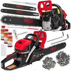 Бензопила Red Technic RTPSP0035 5.7HP 16" 18" цена и информация | Цепные пилы | 220.lv