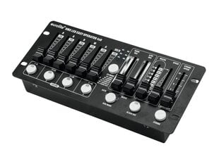 Оператор 4x4Компактный DMX-контроллер для 4 светодиодных прожекторов до 4 цветов каждый Eurolite DMX Easy Operator цена и информация | DJ пульты | 220.lv
