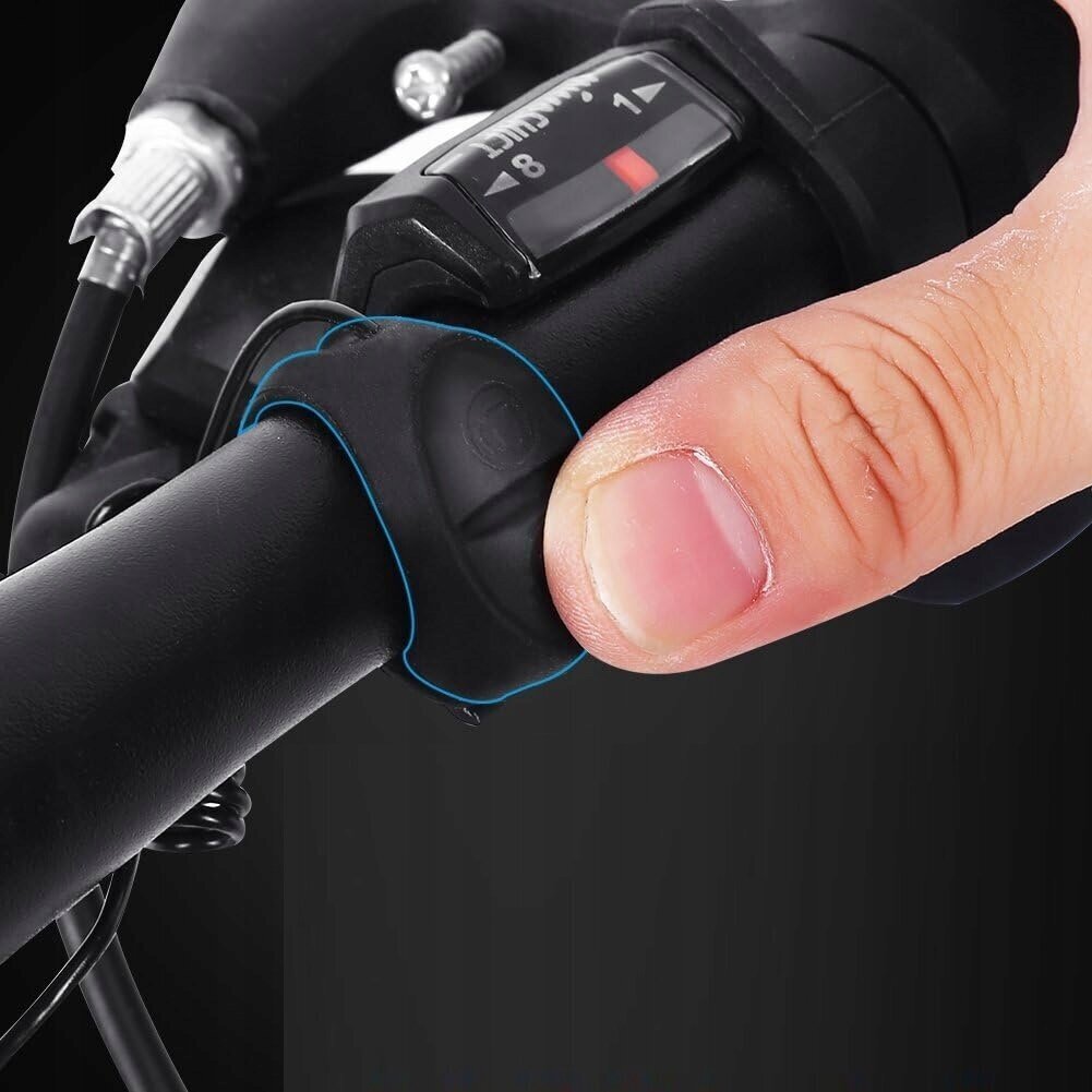 Ūdensizturīgs USB velosipēda zvans Twooc, melns cena un informācija | Velosipēdu zvaniņi, signāli | 220.lv