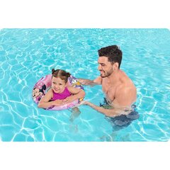 Piepūšamais peldēšanas riņķis Bestway Minnie 56 cm, rozā cena un informācija | Piepūšamās rotaļlietas un pludmales preces | 220.lv