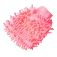 Automašīnas mazgāšanas mikrošķiedras cimds - gaiši rozā cena un informācija | Tīrīšanai, salvetes | 220.lv