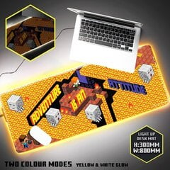 Коврик для мыши Minecraft Light Up Desk Mat цена и информация | Атрибутика для игроков | 220.lv