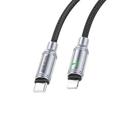 Borofone Cable BU40 Advantage - USB to Type C - 3A 1,2 metres grey цена и информация | Кабели для телефонов | 220.lv