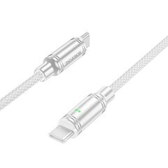 Borofone Cable BU40 Advantage - USB to Type C - 3A 1,2 metres grey цена и информация | Кабели для телефонов | 220.lv