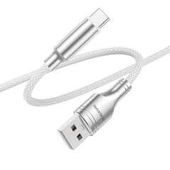 Borofone Cable BU40 Advantage - USB to Type C - 3A 1,2 metres grey цена и информация | Кабели для телефонов | 220.lv