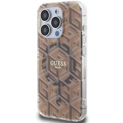 Guess GUHMP15XHGCUSTGP iPhone 15 Pro Max 6.7" różowy|pink hardcase IML GCube MagSafe цена и информация | Чехлы для телефонов | 220.lv