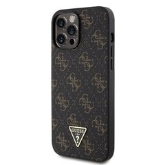 Guess PU Leather 4G Triangle Metal Logo Case цена и информация | Чехлы для телефонов | 220.lv