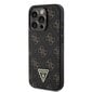 Guess PU Leather 4G Triangle Metal Logo Case cena un informācija | Telefonu vāciņi, maciņi | 220.lv