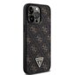 Guess PU Leather 4G Triangle Metal Logo Case cena un informācija | Telefonu vāciņi, maciņi | 220.lv