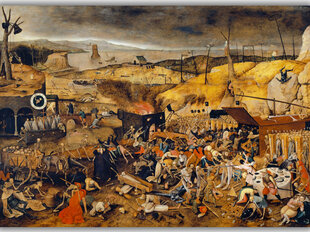 Reprodukcija Nāves triumfs, 1608, Pieter Brueghel The Younger цена и информация | Картины | 220.lv