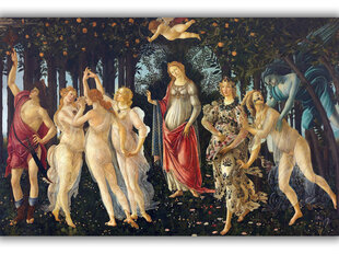 Reprodukcija Pavasaris, 1480, Sandro Botticelli cena un informācija | Gleznas | 220.lv