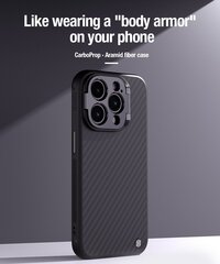 Nillkin CarboProp Aramid Magnetic Case for Apple iPhone 13 Pro Max Black цена и информация | Чехлы для телефонов | 220.lv