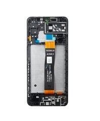 LCD display + Touch Unit + Front Cover Samsung A047F Galaxy A04s Black цена и информация | Запчасти для телефонов и инструменты для их ремонта | 220.lv