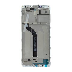 LCD Display + Touch Unit + Front Cover for Xiaomi Redmi 5 White цена и информация | Запчасти для телефонов и инструменты для их ремонта | 220.lv