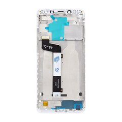 LCD Display + Touch Unit + Front Cover for Xiaomi Redmi Note 5 White цена и информация | Запчасти для телефонов и инструменты для их ремонта | 220.lv