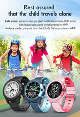 Wotchi Детские смарт-часы WD36B с GPS-локатором и камерой - черные цена и информация | Смарт-часы (smartwatch) | 220.lv