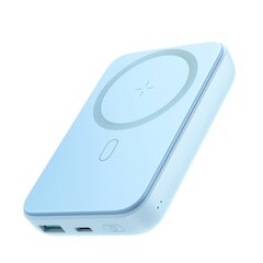 Joyroom power bank 10000mAh 20W Power Delivery Quick Charge magnetyczna wireless Qi charger 15W for iPhone MagSafe compatible white (JR-W020 white) цена и информация | Зарядные устройства Power bank | 220.lv