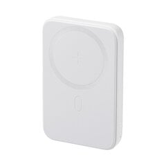 Joyroom power bank 10000mAh 20W Power Delivery Quick Charge magnetyczna wireless Qi charger 15W for iPhone MagSafe compatible white (JR-W020 white) цена и информация | Зарядные устройства Power bank | 220.lv