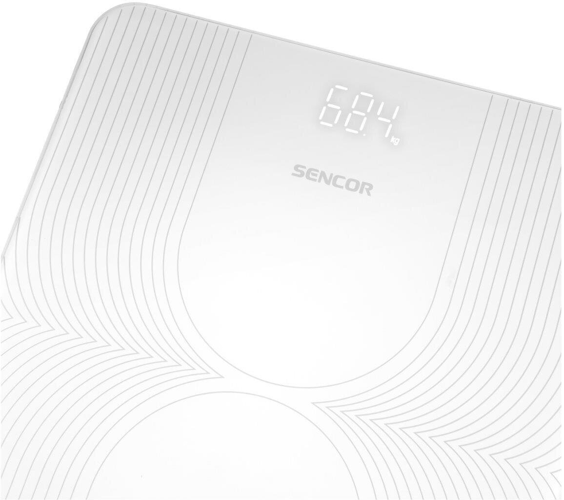 Sencor SBS 2475WH cena un informācija | Ķermeņa svari, bagāžas svari | 220.lv