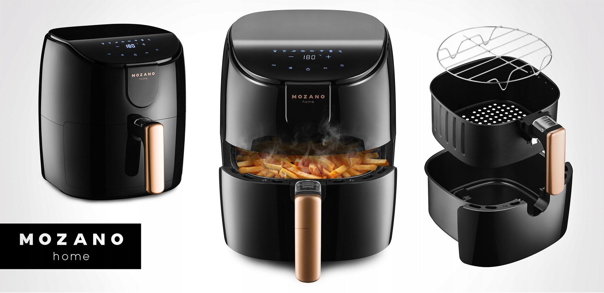 Mozano Active Fryer cena un informācija | Taukvāres katli, aerogrili | 220.lv