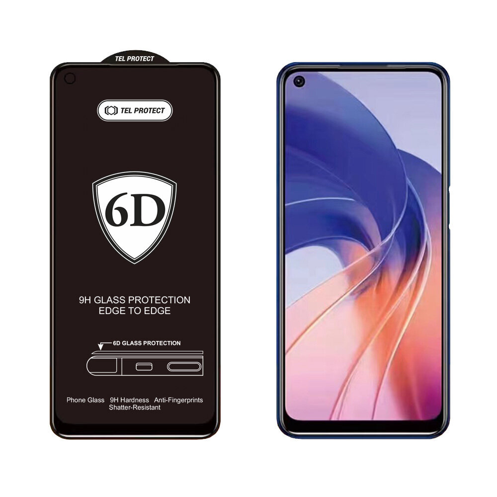 6d rūdīts stikls priekš iphone 11 pro black cena un informācija | Ekrāna aizsargstikli | 220.lv