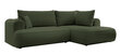 Labās puses stūra dīvāns Selsey Ovo L, zaļš цена и информация | Stūra dīvāni | 220.lv