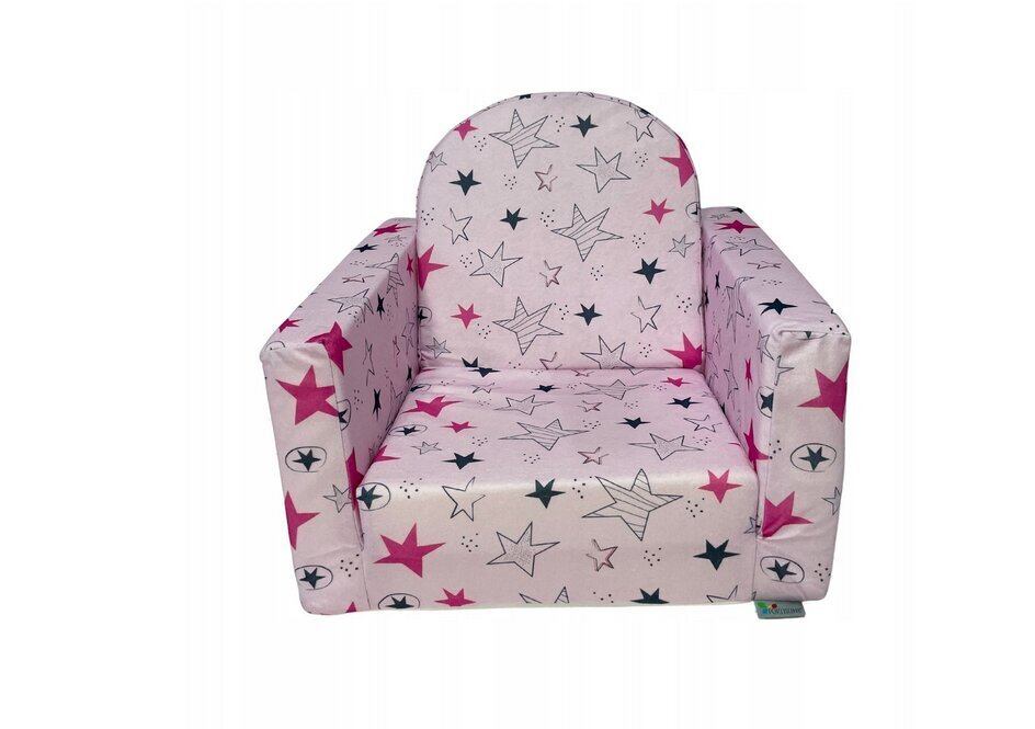 Bērnu krēsls Fortisline, rozā cena un informācija | Sēžammaisi, klubkrēsli, pufi bērniem | 220.lv