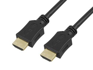 Кабель Fusion HDMI to HDMI, 2 м, черный цена и информация | Кабели и провода | 220.lv