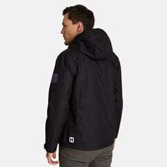 Куртка мужская Huppa весна-осень JANEK 2, черная цена и информация | Мужские куртки | 220.lv