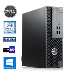 Dell Precision Tower 3420 Intel Core i5-7600 SFF cena un informācija | Stacionārie datori | 220.lv
