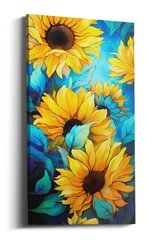 Glezna Sunflowers cena un informācija | Gleznas | 220.lv