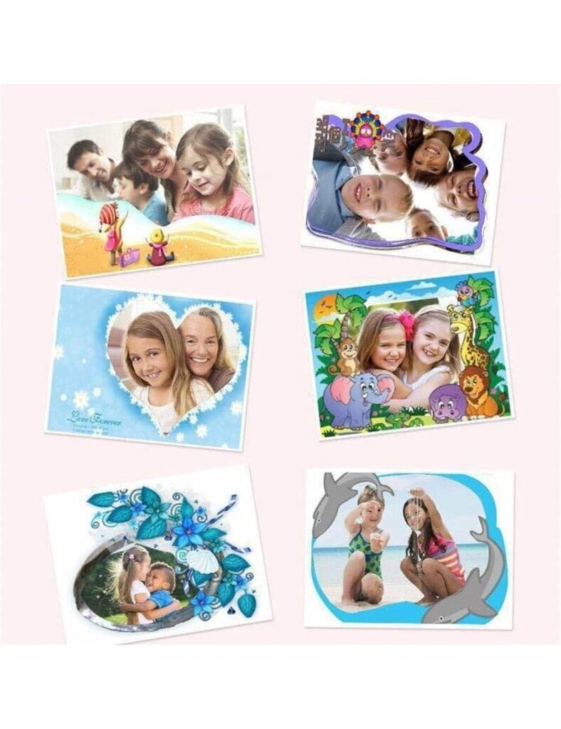 Bērnu digitālā kamera + 64GB karte, rozā cena un informācija | Digitālās fotokameras | 220.lv