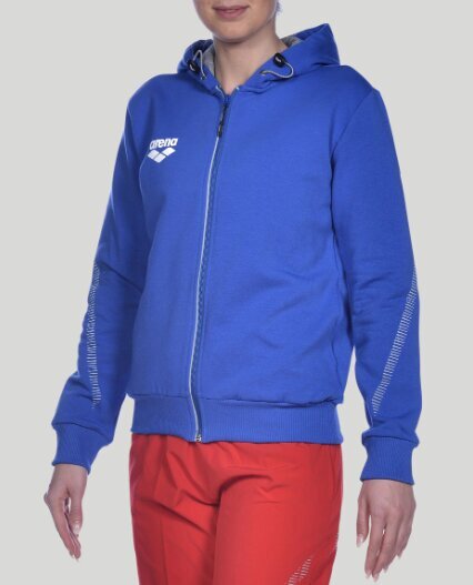 Unisex jaka Arena TL Hooded Jacket, zila cena un informācija | Vīriešu jakas | 220.lv