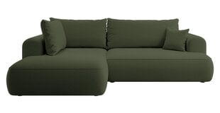 Kreisās puses stūra dīvāns Selsey Ovo L, zaļš cena un informācija | Stūra dīvāni | 220.lv