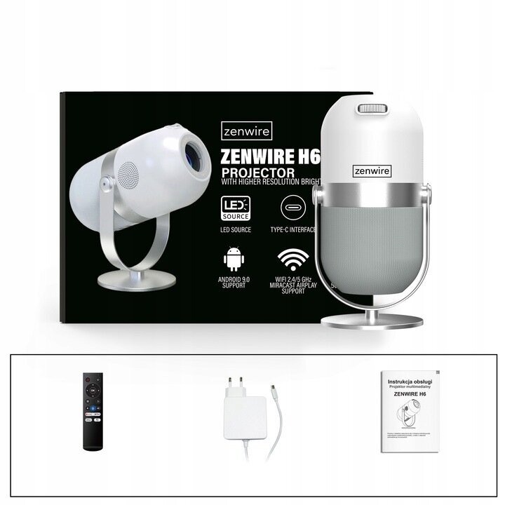 Zenwire Mini LED 360 cena un informācija | Projektori | 220.lv