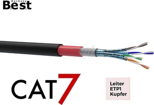 Best Germany, Cat 7, 50 m цена и информация | Кабели и провода | 220.lv