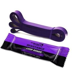 Pretestības josla Power Band Fitness Mdash, 208 cm, violeta цена и информация | Фитнес-резинки, гимнастические кольца | 220.lv