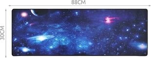 Коврик для мыши XXL, Galaxy 88 x 30 см цена и информация | Мыши | 220.lv