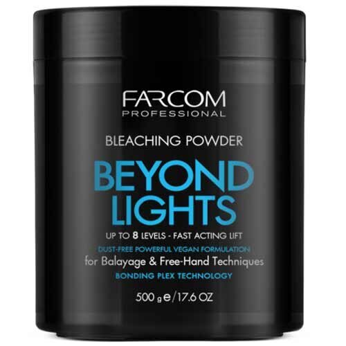 Matu balināšanas pulveris Farcom Beyond Lights, 500 g цена и информация | Matu krāsas | 220.lv