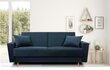 Dīvāns-gulta Marta Fancy 79, zils cena un informācija | Dīvāni | 220.lv