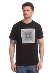 T-krekls vīriešiem Street Industries, melns cena un informācija | Vīriešu T-krekli | 220.lv