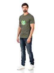 Футболка мужская Street Industries, зелёная цена и информация | Мужские футболки | 220.lv