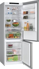 Холодильник с морозильной камерой Bosch Serie 4 KGN492IDF Отдельностоящий 440 L D Нержавеющая сталь цена и информация | Холодильники | 220.lv
