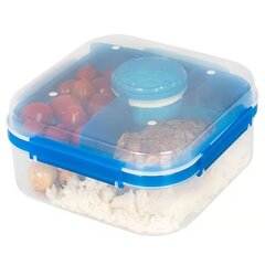 Branq Lido pusdienu kaste, 1,6 l, zila cena un informācija | Trauki pārtikas uzglabāšanai | 220.lv