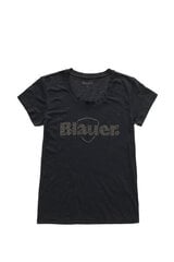 T-krekls sievietēm Blauer BLDH02260, melns cena un informācija | T-krekli sievietēm | 220.lv