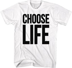 T-krekls Cann Choose Life, balts цена и информация | Нательные женские майки | 220.lv